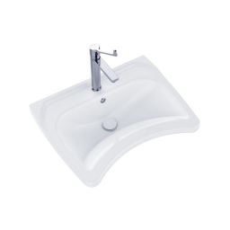 Ravak Safe umywalka 63,8x49 cm ścienna dla niepełnosprawnych biała XJX01160006