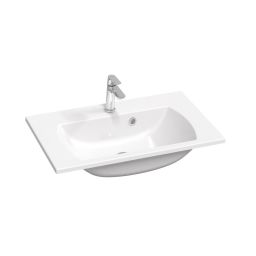 Ravak Classic II Slim umywalka 70x45 cm prostokątna ścienna-meblowa biała XJX01170001