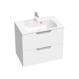 Ravak Classic II Slim umywalka 70x45 cm prostokątna ścienna-meblowa biała XJX01170001