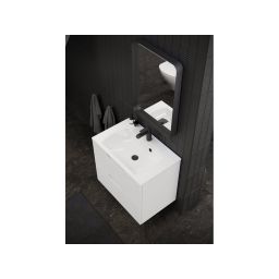 Ravak Classic II Slim umywalka 80x45 cm prostokątna ścienna-meblowa biała XJX01180001