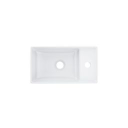 Ravak Veda umywalka 40x22 cm prostokątna meblowa biała XJX01240000