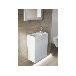 Ravak Veda umywalka 40x22 cm prostokątna meblowa biała XJX01240000