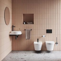 Ravak Yard umywalka 45x45 cm narożna nablatowa biała XJX01245000