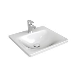 Ravak Balance umywalka 50x46,5 cm prostokątna meblowa biała XJX01250000