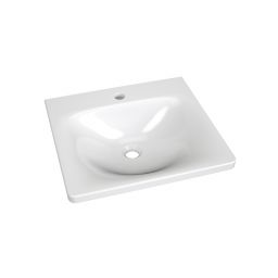 Ravak Balance umywalka 50x46,5 cm prostokątna meblowa biała XJX01250000