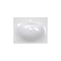 Ravak Balance umywalka 60x46,5 cm meblowa prostokątna biała XJX01260000