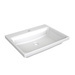 Ravak Comfort umywalka 60x46 cm meblowa prostokątna biała XJX01260001