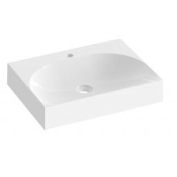 Ravak Lite umywalka 60x45 cm prostokątna meblowa biała XJX01260004