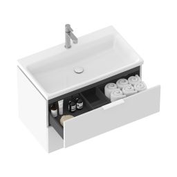 Ravak Comfort umywalka 80x46 cm meblowa prostokątna biała XJX01280001