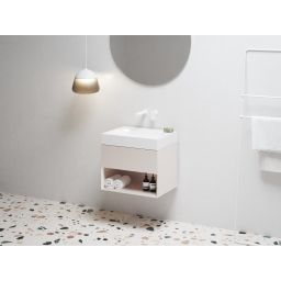 Ravak Lite umywalka 60x45 cm prostokątna meblowa biała XJX01360000