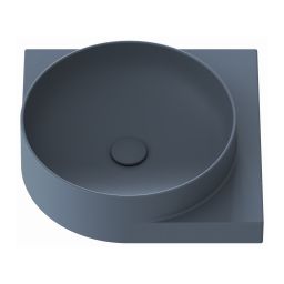 Ravak Yard umywalka 45 cm narożna deepsea blue XJX07045000