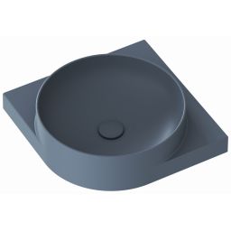 Ravak Yard umywalka 45 cm narożna deepsea blue XJX07045000