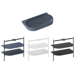 Ravak Yard umywalka 80 cm deepsea blue XJX07080000