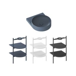 Ravak Yard umywalka 40 cm deepsea blue XJX07240000