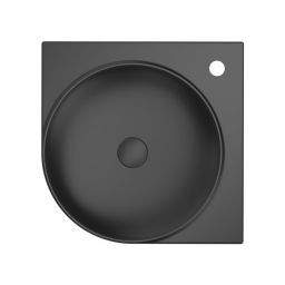 Ravak Yard umywalka 45x45 cm narożna czarna XJX0D245000