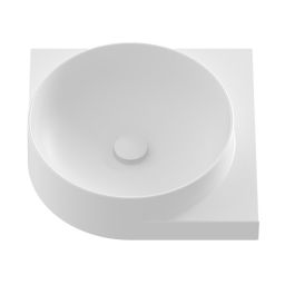 Ravak Yard umywalka 45x45 cm narożna biały mat XJX0E045000