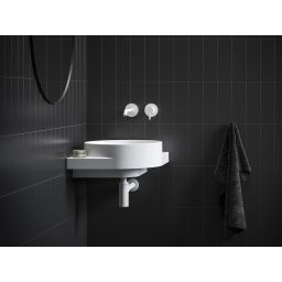 Ravak Yard umywalka 45x45 cm narożna biały mat XJX0E045000