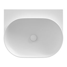 Ravak Yard umywalka 60,5x50 cm półokrągła biały mat XJX0E060000