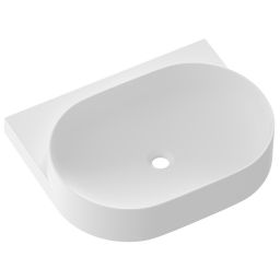 Ravak Yard umywalka 60,5x50 cm półokrągła biały mat XJX0E060000