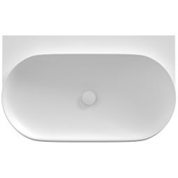 Ravak Yard umywalka 80,5x50 cm półokrągła biały mat XJX0E080000