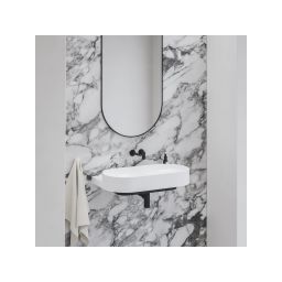 Ravak Yard umywalka 80,5x50 cm półokrągła biały mat XJX0E080000