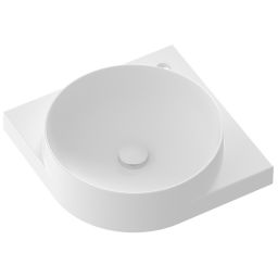 Ravak Yard umywalka 45x45 cm narożna biały mat XJX0E245001