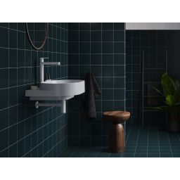 Ravak Yard umywalka 60,5x50 cm półokrągła biały mat XJX0E260001