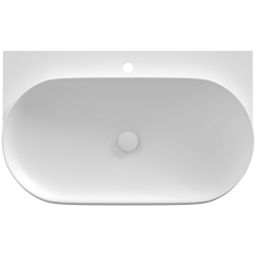 Ravak Yard umywalka 80,5x50 cm półokrągła biały mat XJX0E280001