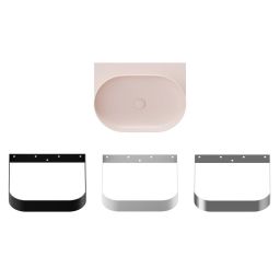 Ravak Yard umywalka 60,5x50 cm półokrągła ścienna alabaster pink XJX0G060000