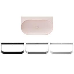 Ravak Yard umywalka 80,5x50 cm półokrągła ścienna alabaster pink XJX0G080000