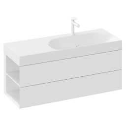 Ravak Lite umywalka 120x45 cm prostokątna meblowa biała XJXL1212000