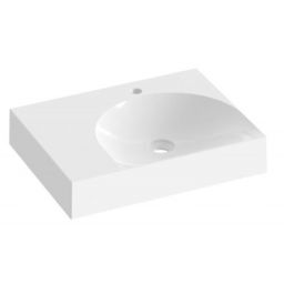 Ravak Lite umywalka 60x45 cm prostokątna meblowa biała XJXL1260000