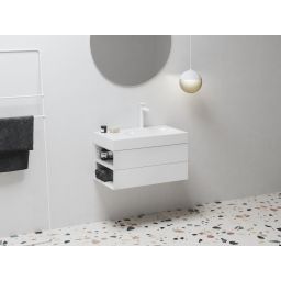 Ravak Lite umywalka 80x45 cm prostokątna meblowa biała XJXL1280001