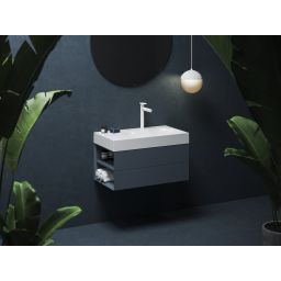 Ravak Lite umywalka 80x45 cm prostokątna meblowa biała XJXL1280001