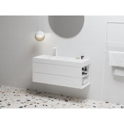 Ravak Lite umywalka 120x45 cm prostokątna meblowa biała XJXP1212000