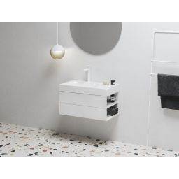 Ravak Lite umywalka 80x45 cm prostokątna meblowa biała XJXP1280001