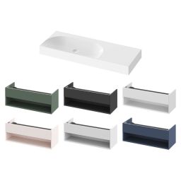 Ravak Lite umywalka 120x45 cm prostokątna meblowa biała XJXP1312000