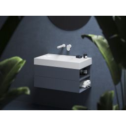 Ravak Lite umywalka 80x45 cm prostokątna meblowa biała XJXP1380001