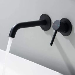 Rea Owen bateria umywalkowa podtynkowa czarna REA-B5332