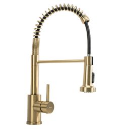 Rea Colin bateria kuchenna stojąca złota REA-B4821