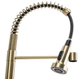 Rea Colin bateria kuchenna stojąca złota REA-B4821