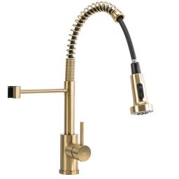 Rea Colin bateria kuchenna stojąca złota REA-B4821