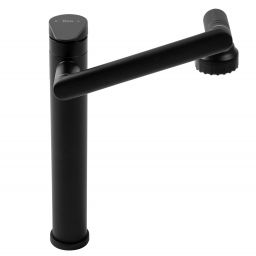 Rea Paco bateria umywalkowa stojąca czarna REA-B0536