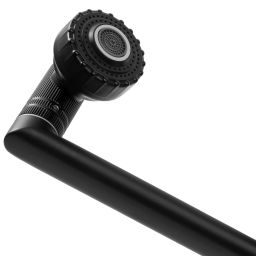 Rea Paco bateria umywalkowa stojąca czarna REA-B0536