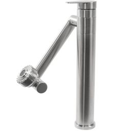 Rea Paco bateria umywalkowa stojąca nikiel REA-B0537