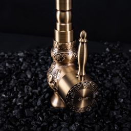 Rea Venice bateria kuchenna stojąca złoto/stare złoto REA-B2500