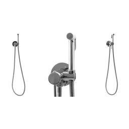 Rea Loop bateria bidetowa podtynkowa chrom REA-B4106