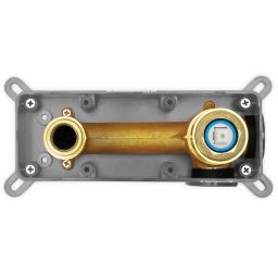 Rea Lungo bateria umywalkowa podtynkowa miedź szczotkowana REA-B4600