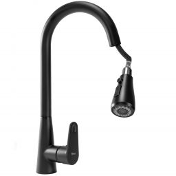 Rea Mild bateria kuchenna stojąca czarna REA-B4800