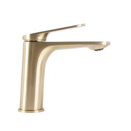 Rea Marco bateria umywalkowa stojąca złota REA-B4897